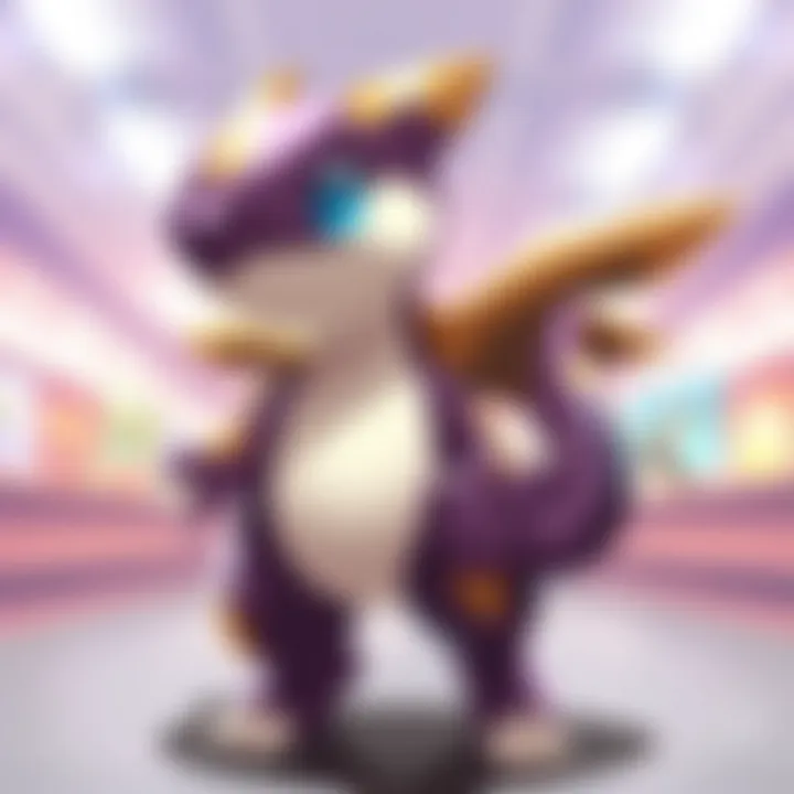 Close-up of a rare Pokémon card