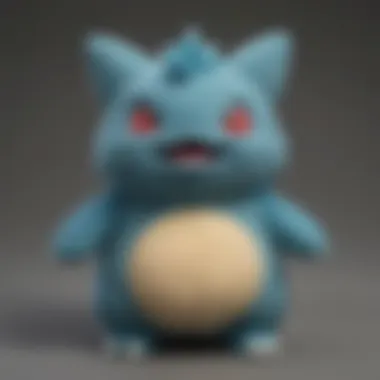 Collection of various Munchlax plush toys displayed together.