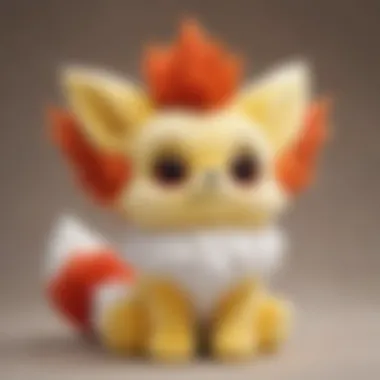 Fennekin Plush in Whimsical Wonderland