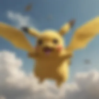 Flying Pikachu VMAX Pokemon Celebrations Card