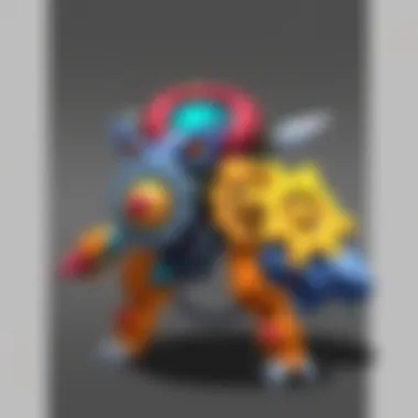 A detailed illustration of Gear Pokémon showcasing their mechanical features.