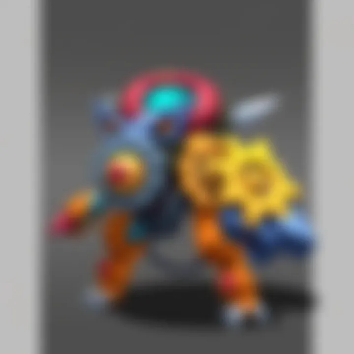 A detailed illustration of Gear Pokémon showcasing their mechanical features.