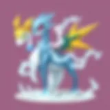 A vibrant representation of Generation 3 Electric-type Pokémon