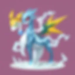 A vibrant representation of Generation 3 Electric-type Pokémon