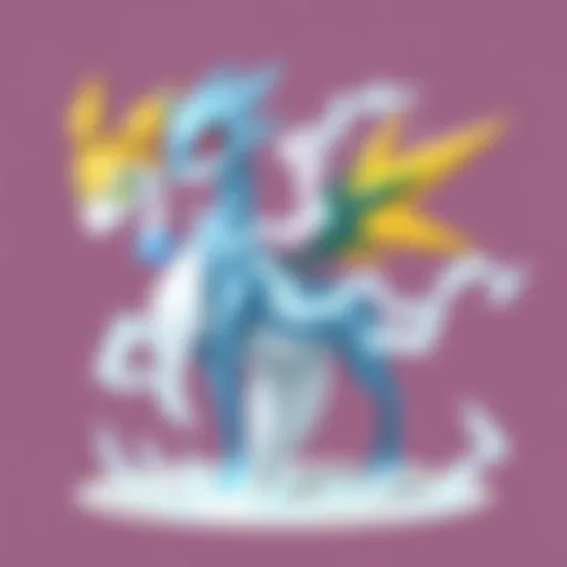 A vibrant representation of Generation 3 Electric-type Pokémon