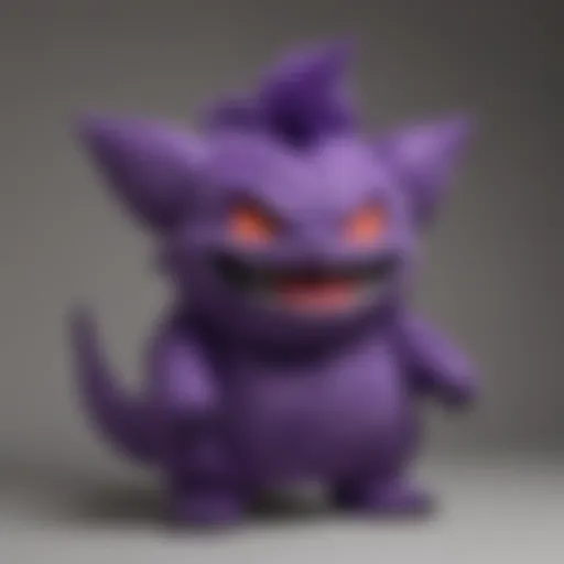 Gengar Plush with Mysterious Aura