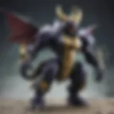 Mysterious Mist Enveloping Giratina Figure