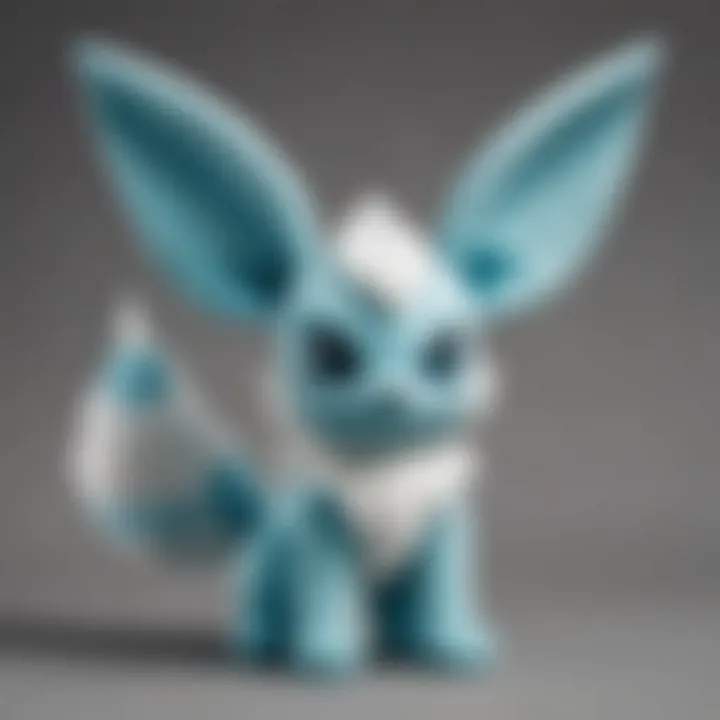 Glaceon Plush Collector's Showcase