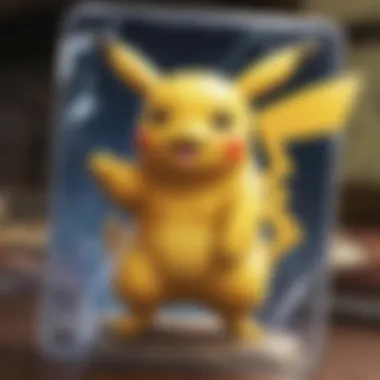 Glistening Pikachu Pokemon Card