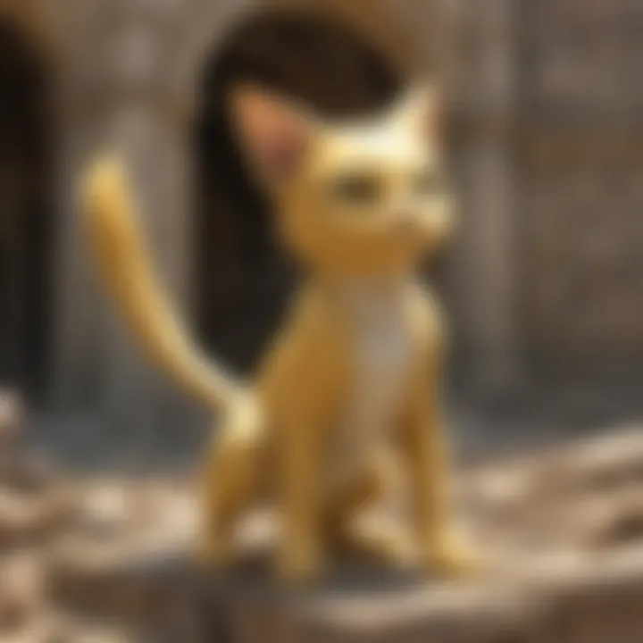 Gold Mew's Mysterious Encounter in Ancient Ruins