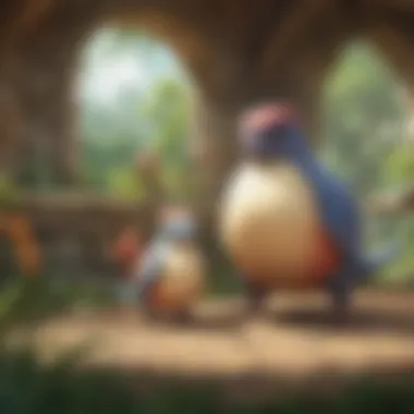 Trainer Interaction for Hatchability A trainer interacting with Pokémon to facilitate egg hatching