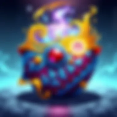 Intricate Design of the Ultra Ball Card A close-up view of the Ultra Ball card featuring its intricate design.