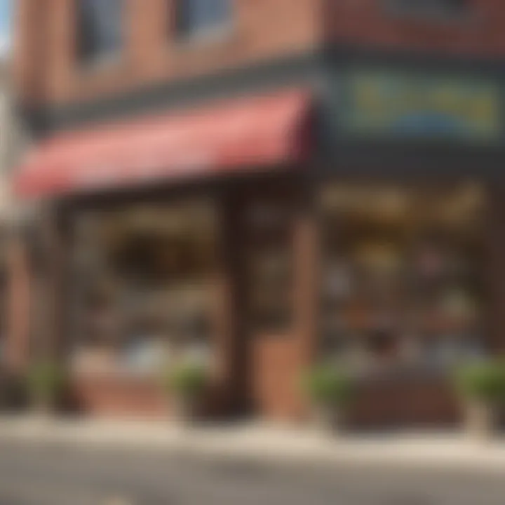 A wide view of the HobbyTown Lincoln storefront showcasing its vibrant signage and inviting entrance.