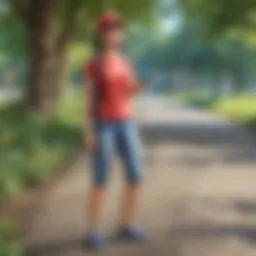 Screenshot of the Pokémon Go friend request interface