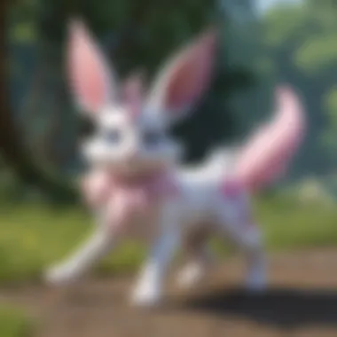 Strategic gameplay screenshot highlighting Sylveon's abilities