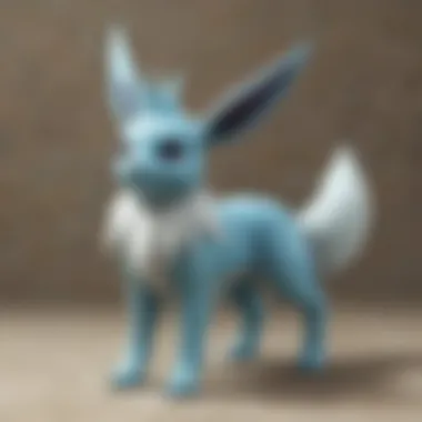 Glaceon's Evolutionary Mechanics Evolutionary mechanics depicting Glaceon