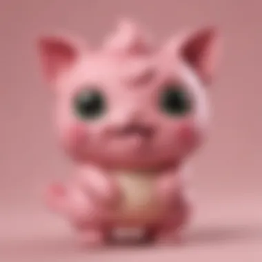 Close-Up of Jigglypuff Funko Pop Details