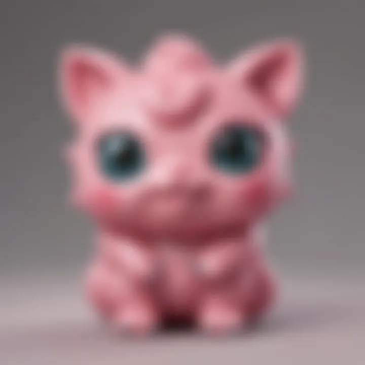 Jigglypuff Funko Pop with Glittery Accents