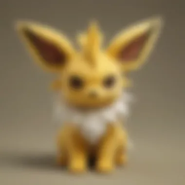 Rare Jolteon Pokemon Center Plush Availability