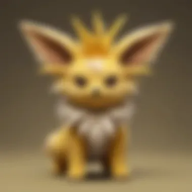 Jolteon Plush Charm and Appeal