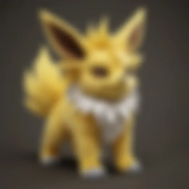 Jolteon Pokemon Center Plush Collector's Item