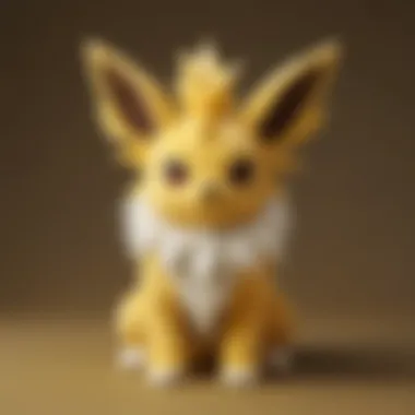 Jolteon Plush Collector's Display