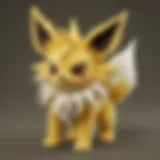 Exquisite Jolteon Pokemon Center Plush Design