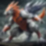 Majestic Legendary Pokemon in Battle