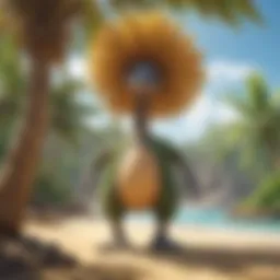 Majestic Alolan Exeggutor in Pokemon Sun on Nintendo Switch