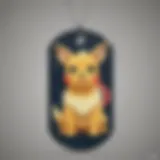 Majestic Pokemon Dog Tag featuring legendary creatures