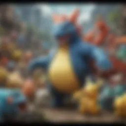 Majestic Pokemon Pack Illustration
