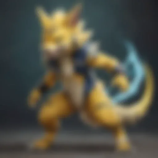 Majestic Zeraora V Card in Pokemon Vivid Voltage