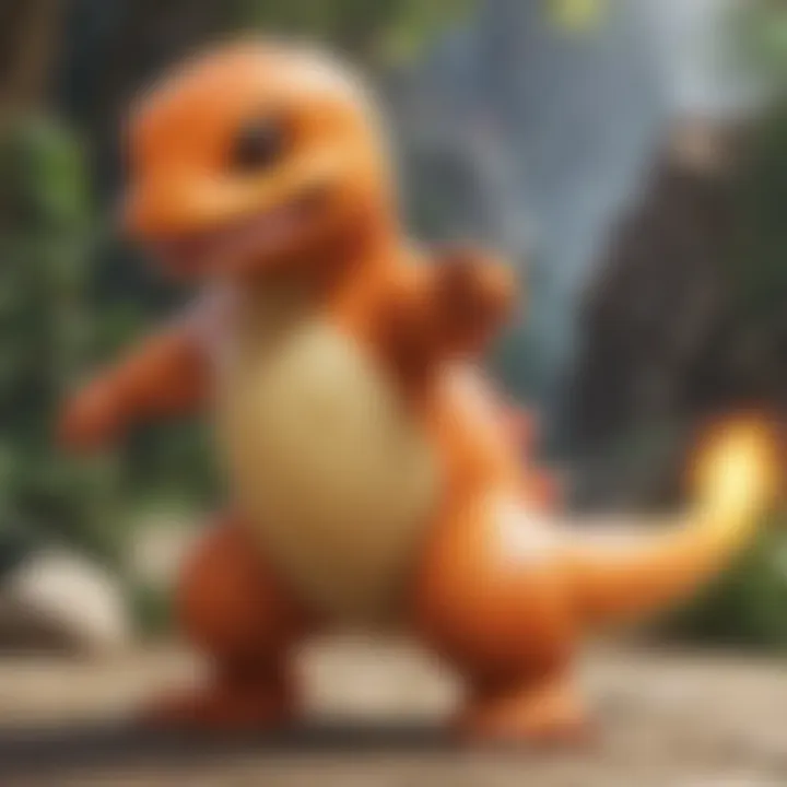 Sparkling Charmander in all its radiant glory