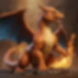 Majestic Charizard X in Fiery Glory