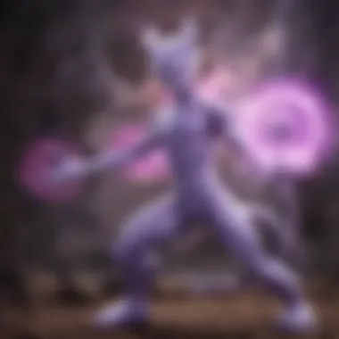 Mewtwo GX with Psychic Energy Aura