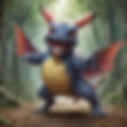 Rare Pokémon card showcasing its unique features