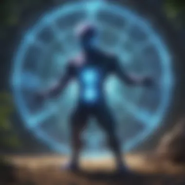 Astral Energy Manifestation Ethereal Aura Surrounding Psychic Medium