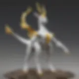 Mystical Aura surrounding Pokemon Arceus