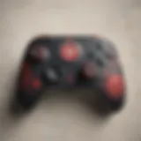 Custom Naruto Xbox Controller with Sharingan Design