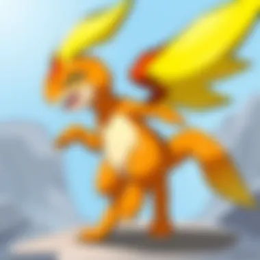 Gameplay scenario highlighting RaichuGX in action