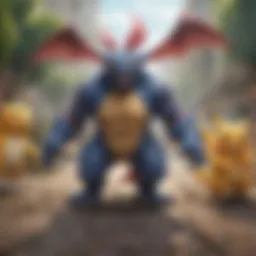 Diverse group of trainers celebrating a successful raid