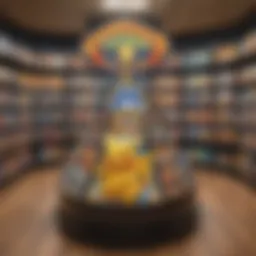 Colorful Pokemon Trading Cards