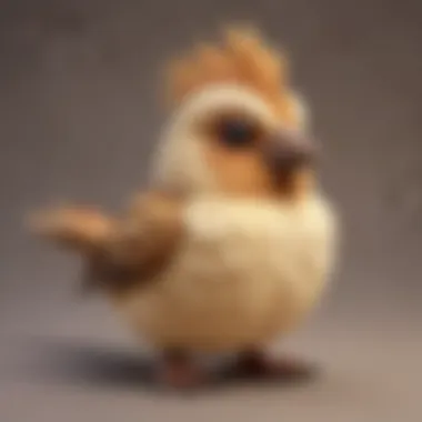 Pidgeot Plush Collection Showcased in Artistic Display