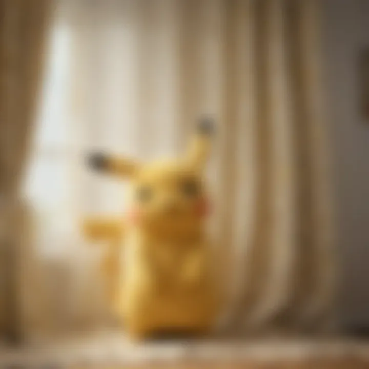 Pikachu Curtain Styling Ideas