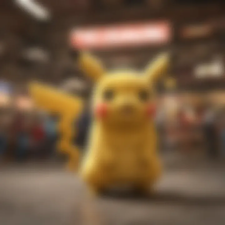 Interactive Pikachu meet and greet