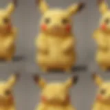 Exquisite Pikachu Plush Pillow Design