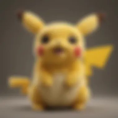 Pikachu Starter Stuffed Animal