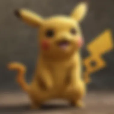 Iconic Characters of Pokémon A collage of iconic Pokémon characters featured in the film.