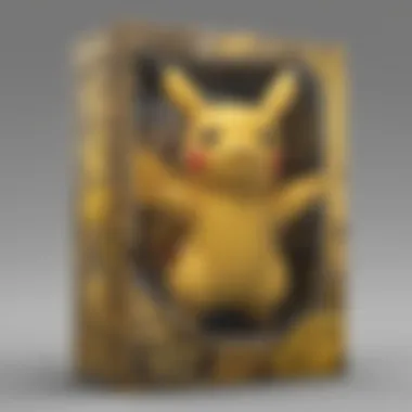 Pikachu V Box packaging design