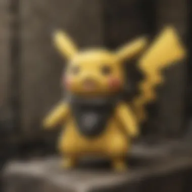 Artistic elements in the design of Pikachu V Union